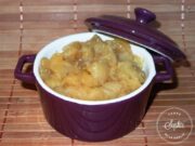 Compote de pommes au gingembre confit