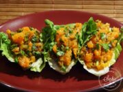 Salade parfumée de carottes cuites