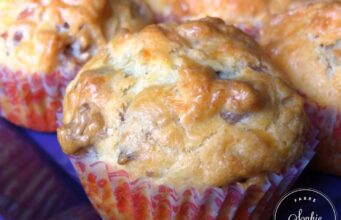 Muffins au Bayonne et noix