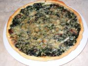 Quiche aux épinards et champignons