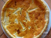 Quiche aux asperges et crème de saumon