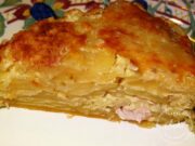 Tarte au poulet et aux pommes de terre