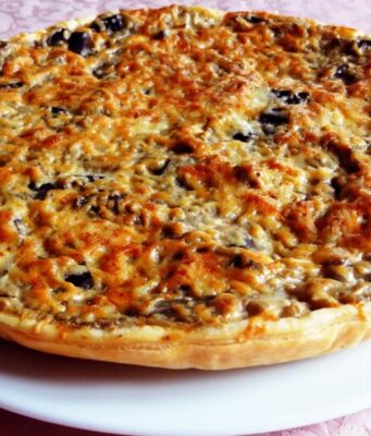Tarte aux aubergines