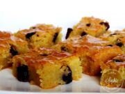 Blondies aux canneberges