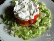 Entrée tomate chèvre