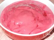 Glace minute light aux framboises