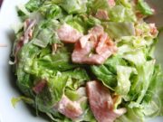 Salade aux trois saumons