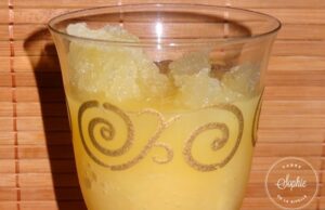 Granité gingembre ananas