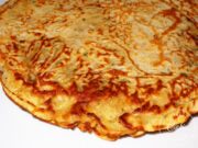 Crêpes aux herbes épaisses