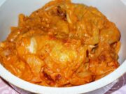 Poulet sauce arachide