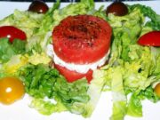 Salade pastèque et fêta
