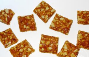Nougatine aux cacahuètes