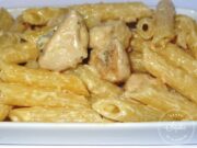Penne poulet gorgonzola