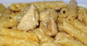 Penne poulet gorgonzola