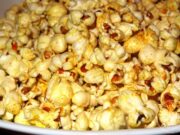 Pop corn au beurre et au curry
