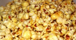 Pop corn au beurre et au curry