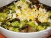 Salade verte aux haricots verts et oeufs