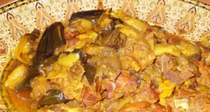 Tajine d’agneau bio et aubergines