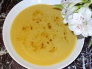 Velouté au lait de coco et patate douce