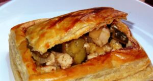 Vol au vent au poulet et courgettes