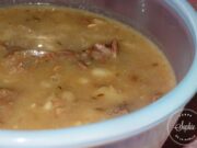Soupe ancienne à l’agneau bio et lingots