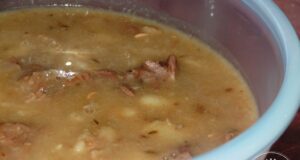 Soupe ancienne à l’agneau bio et lingots