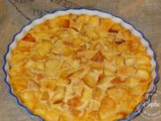 Clafoutis aux pommes caramélisées au beurre salé