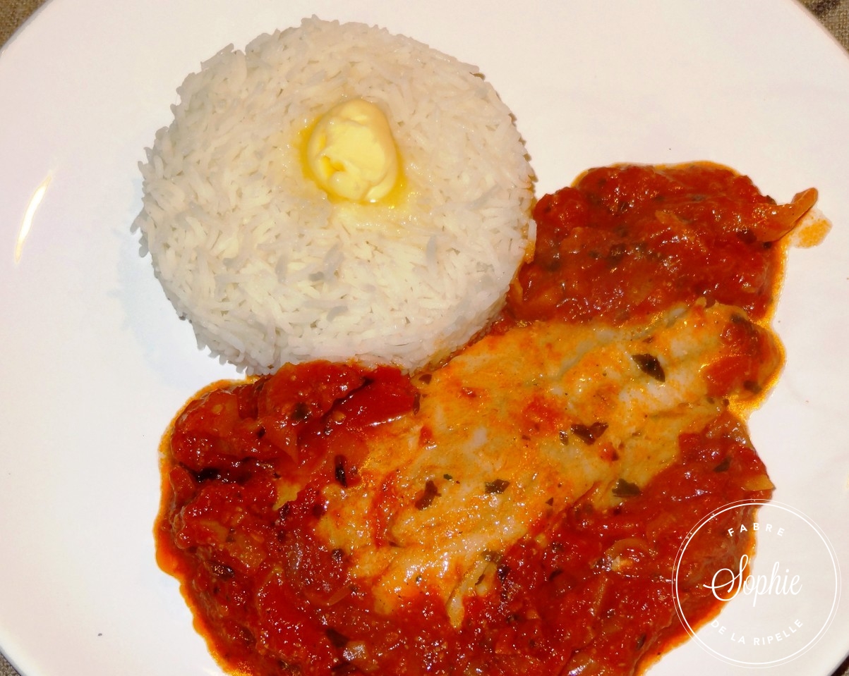 Filets De Cabillaud Sauce Tomate Basilic