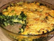 Gratin de gnocchis aux épinards