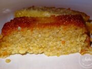 Gâteau de quinoa au caramel