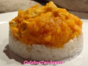 Ragoût de poulet au potimarron à l’orange et au gingembre