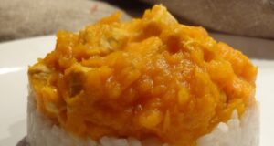 Ragoût de poulet au potimarron à l’orange et au gingembre