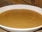 Velouté d’aubergines à l’indienne