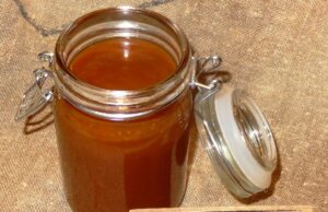 Caramel liquide à la fleur de sel (topping)