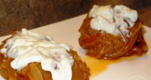 Choux farcis à la bière