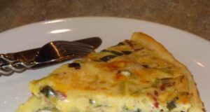 Quiche aux poireaux et à l’époisses