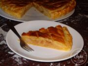 Galette des rois crème d’amandes et pommes caramélisées