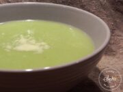 Velouté de courgettes au parmesan