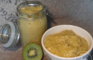 Kiwi curd