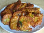 Beignets de légumes aux crevettes