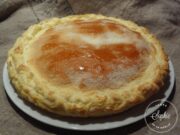 Tourte de fromage blanc au citron et raisins