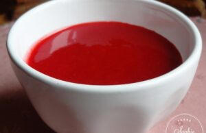 Coulis de framboises