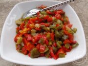 Mirepoix de poivrons