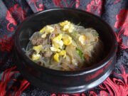 Japchae – Nouilles sans gluten (Corée du sud)