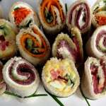 Sandwiches roulés