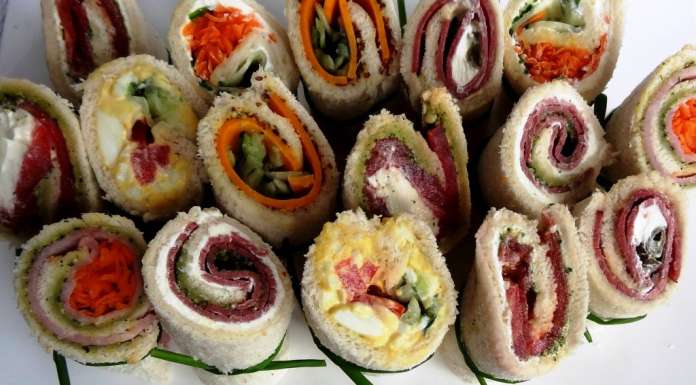 Sandwiches roulés
