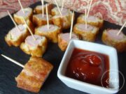 Beignets de knacks au maïs (streetfood USA)