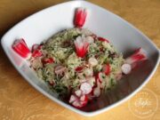 Salade aux deux radis au miel