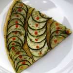 Tartefine aux courgettes