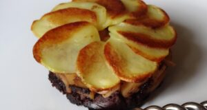 Boudin noir aux deux pommes